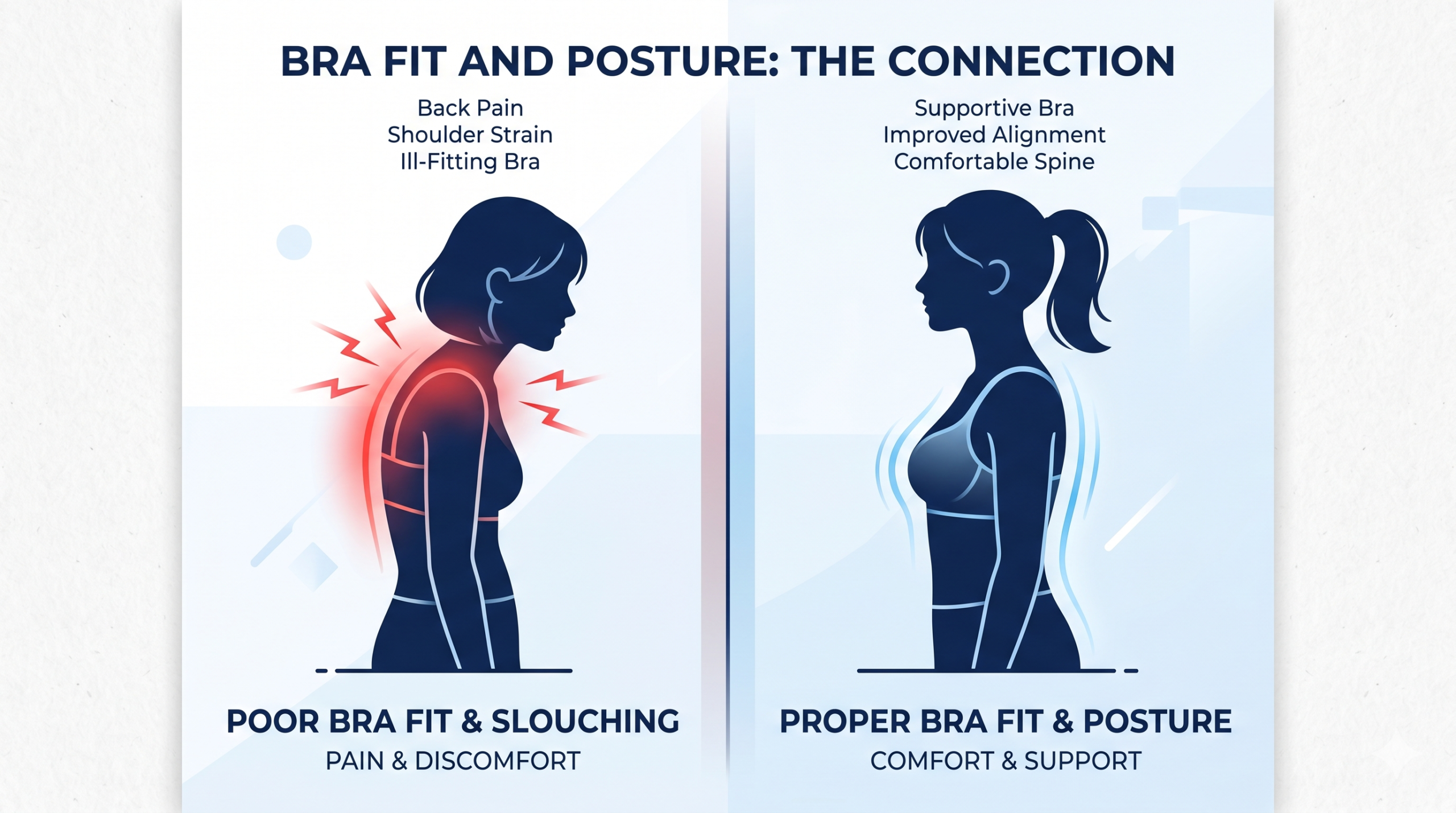 How Wearing the Wrong Bra Size Causes Back and Shoulder Pain